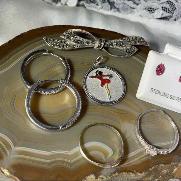 Sterling Silver Lot of 6 PC Vintage To Now